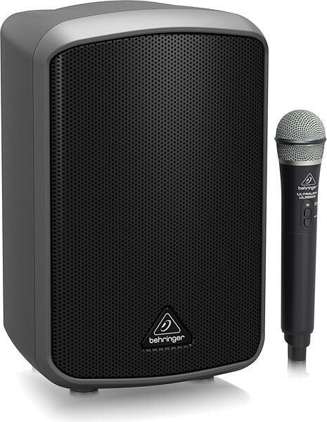 Behringer Europort MPA100BT All-In-One Portable PA System, Action Position Back