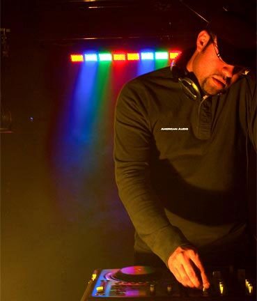 American DJ Color Burst 8 DMX Effect Light, FX2