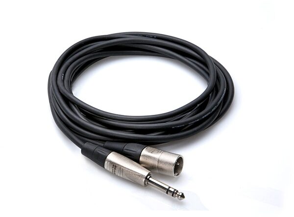 Hosa HSX-000 Pro Balanced REAN 1/4 Inch TRS to XLR Male Interconnect Cable, 1.5 foot, Main