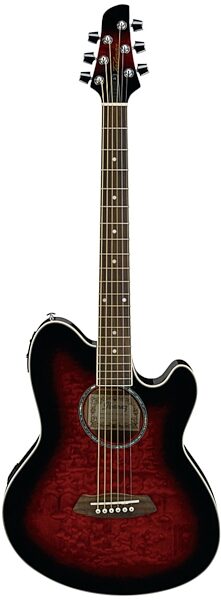 Ibanez TCY20E Talman Acoustic-Electric Guitar, Transparent Red Sunburst