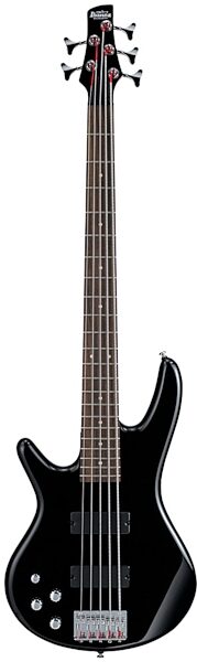 Ibanez GSR205L Left-Handed 5-String Electric Bass, Black