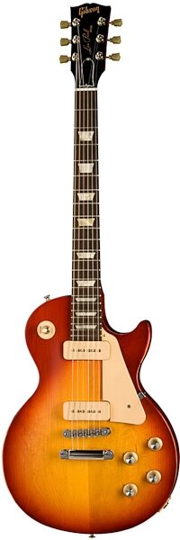 Gibson 1960s Tribute Les Paul Electric Guitar (with Gig Bag), Worn Cherry Burst