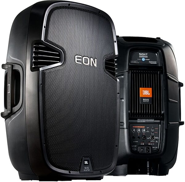 JBL EON 515XT Powered 2-Way Loudspeaker (625 Watts, 1x15"), Front and Back