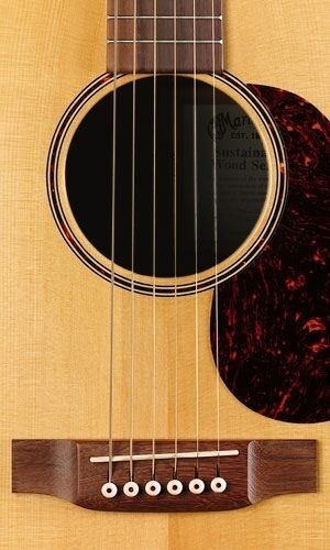 Martin SWDGT Sustainable Wood Series Acoustic Guitar (with Case), Soundhole