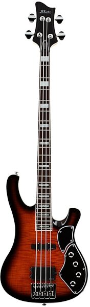 Schecter Stargazer-4 Electric Bass, Dark Vintage Sunburst