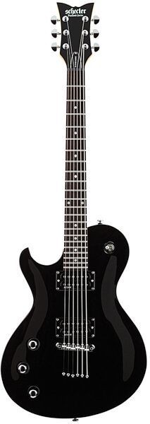 Schecter Omen SOLO6 Left-Handed Electric Guitar, Black