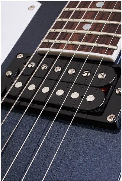 Schecter Ultra II Electric Guitar, Dark Metallic Blue - Pickups