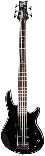 Schecter Raiden Deluxe-5 Electric Bass (5-String), Black