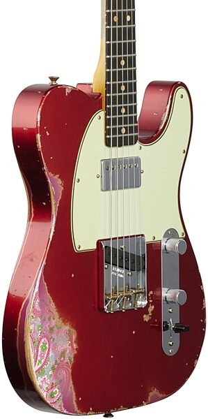 Fender Custom Shop '60s Heavy Relic Telecaster Electric Guitar (with Case), Full Left Front