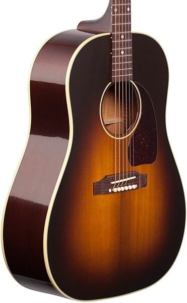 Gibson J-45 Vintage Acoustic Guitar (with Case), Full Left Front