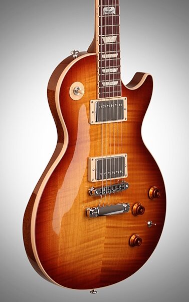 Gibson Limited Edition 2014 Les Paul Standard Lite Flametop AA Electric Guitar (with Case), Full Left Front