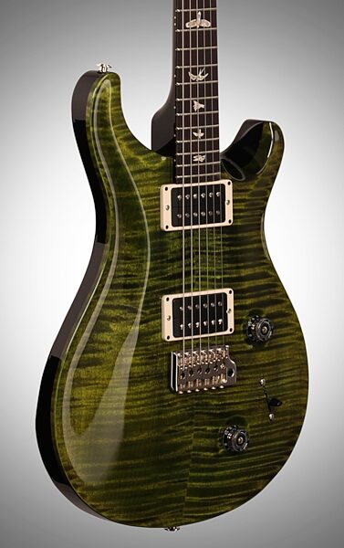 PRS Paul Reed Smith Custom 22 Custom Color Emerald Wrap (with Case), Full Left Front