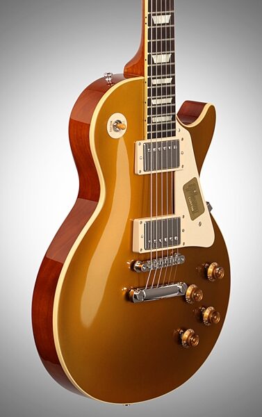 Gibson 1957 Les Paul Goldtop Reissue Gloss 2014 Electric Guitar (with Case), Full Left Front