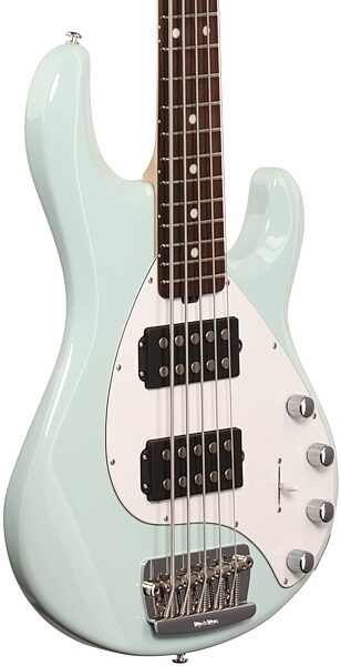 Ernie Ball Music Man StingRay 5HH Electric Bass (with Case), 5-String, Full Left Front