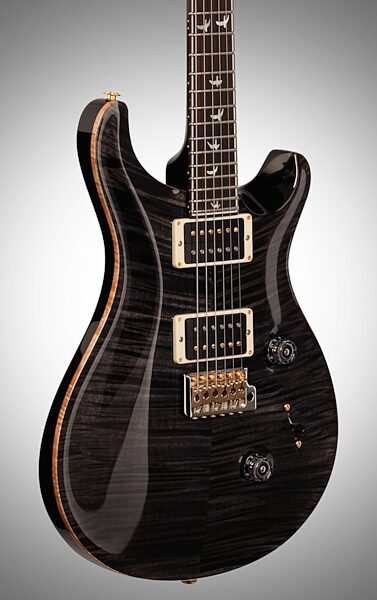PRS Paul Reed Smith Custom 24 10 Flame Top 30th Anniversary Electric Guitar, Regular Neck (with Case), Full Left Front