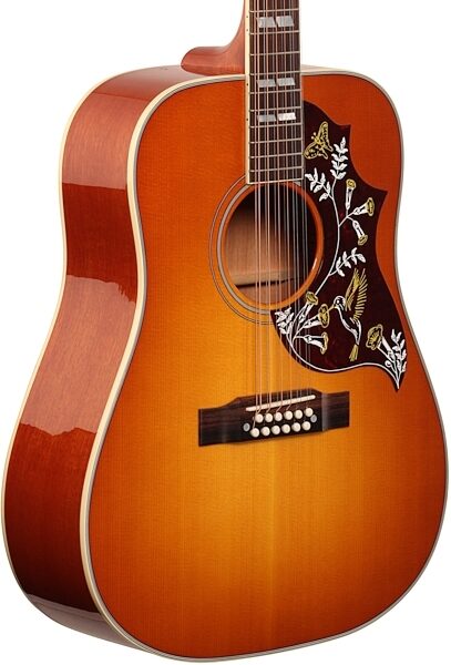 Gibson 2017 Limited Edition Hummingbird Acoustic-Electric Guitar, 12-String, Heritage Cherry Sunburst (with Case), Full Left Front