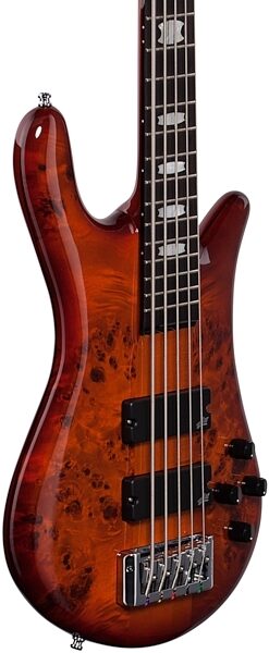 Spector Euro5 LX Electric Bass, 5-String (with Gig Bag), Full Left Front