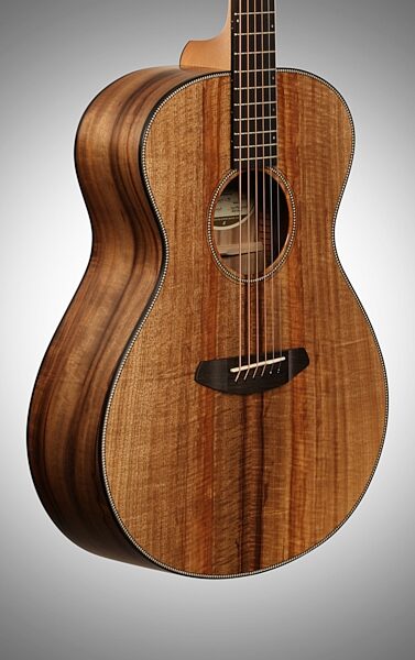 Breedlove Limited Edition USA Oregon Concert Myrtlewood Acoustic-Electric Guitar (with Case), Full Left Front