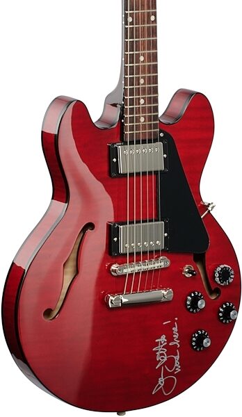 Gibson Limited Edition Joan Jett ES-339 Signed Semi-Hollowbody Electric Guitar (with Case), Full Left Front