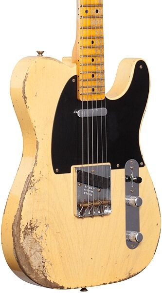 Fender Custom Limited Edition 51 NoCaster Heavy Relic Electric Guitar (with Case), Full Left Front