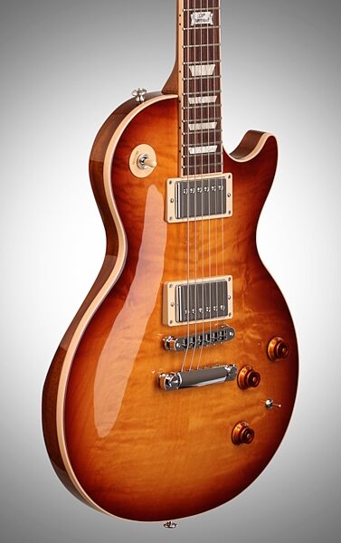 Gibson Limited Edition 2014 Les Paul Standard Lite Flametop A Plus Electric Guitar (with Case), Full Left Front