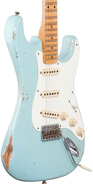 Fender Custom Shop '58 Heavy Relic Stratocaster Electric Guitar (with Case), Full Left Front