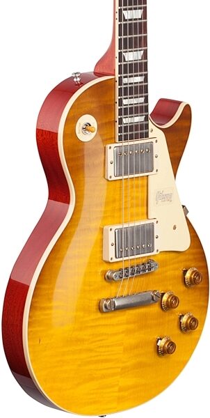 Gibson Custom Shop 60th Anniversary 1959 Les Paul Standard VOS Electric Guitar (with Case), Full Left Front