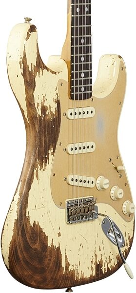 Fender Custom Shop Big Head Super Heavy Relic Stratocaster Electric Guitar (with Case), Full Left Front