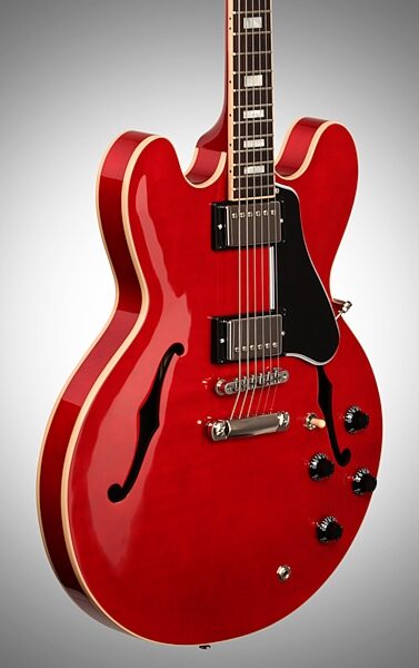Gibson 2016 ES-335 Electric Guitar (with Case), Full Left Front