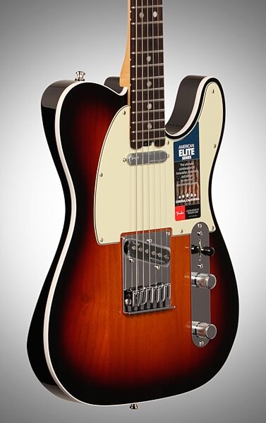 Fender American Elite Telecaster Electric Guitar (Rosewood, with Case), Full Left Front