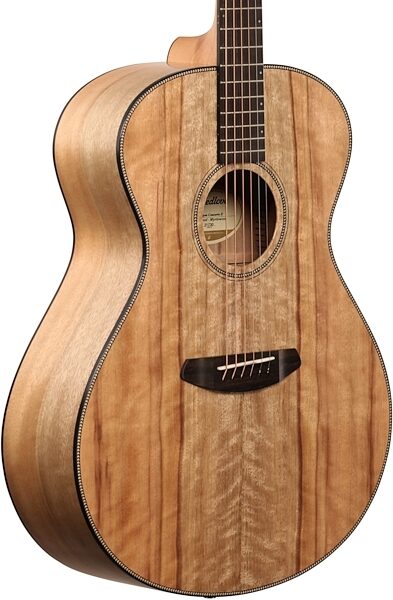 Breedlove Oregon Dreadnought Concerto Myrtlewood Acoustic-Electric Guitar (with Case), Full Left Front