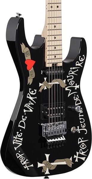 Charvel Warren DeMartini USA Signature Frenchie Electric Guitar (with Case), Full Left Front