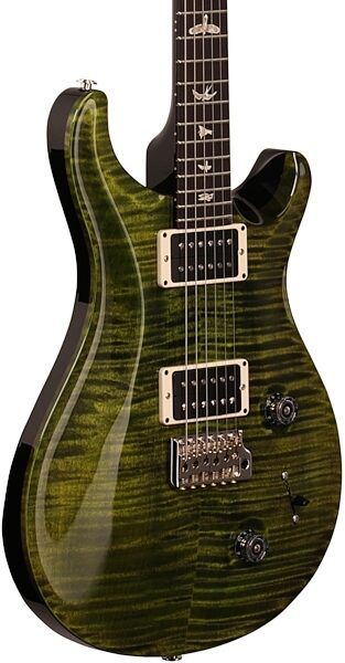 PRS Paul Reed Smith Custom 22 Custom Color Emerald Wrap (with Case), Full Left Front