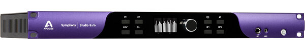 Apogee Symphony Studio 8x16 USB-C Audio Interface, New, Action Position Back