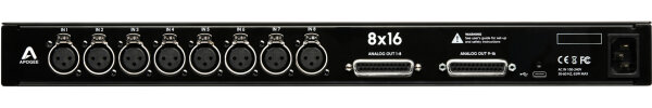 Apogee Symphony Studio 8x16 USB-C Audio Interface, New, Action Position Back