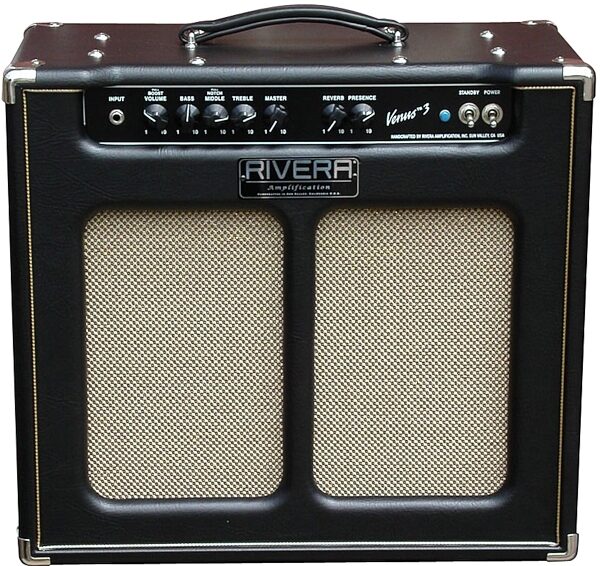 Rivera Venus 3 Guitar Combo Amplifier (15 Watts, 1x12"), Top