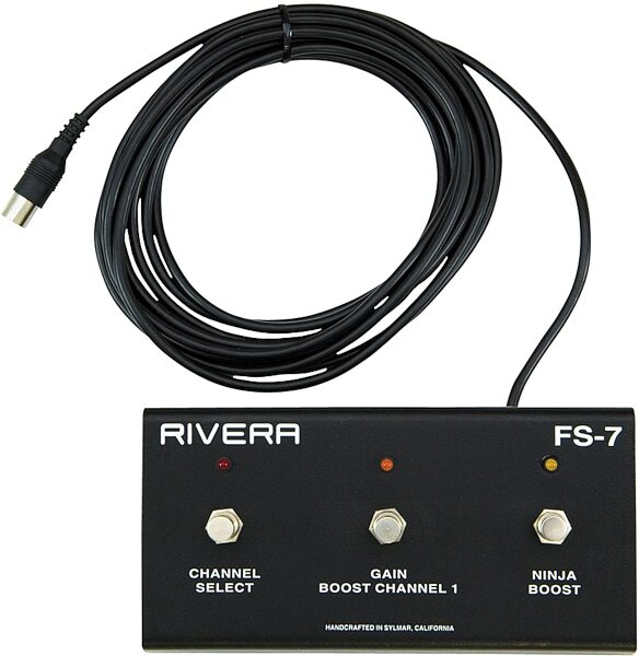 Rivera Venus 5 Guitar Combo Amplifier (50 Watts, 1x12"), Footswitch