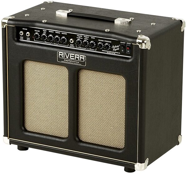 Rivera Clubster Royale 112 Guitar Combo Amplifier (50 Watts, 1x12"), Angle