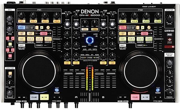 Denon DN-MC6000 DJ Mixer and USB Controller, Main