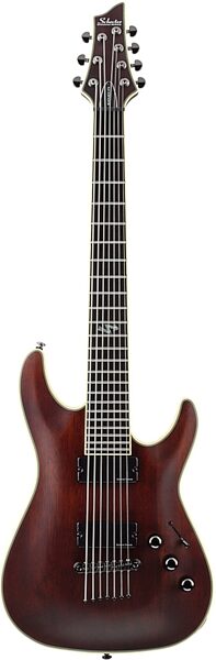Schecter Blackjack ATX C7 7-String Electric Guitar, Walnut Satin