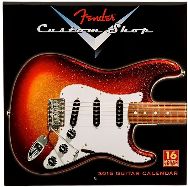 Fender 2015 Custom Shop Wall Calendar, Main