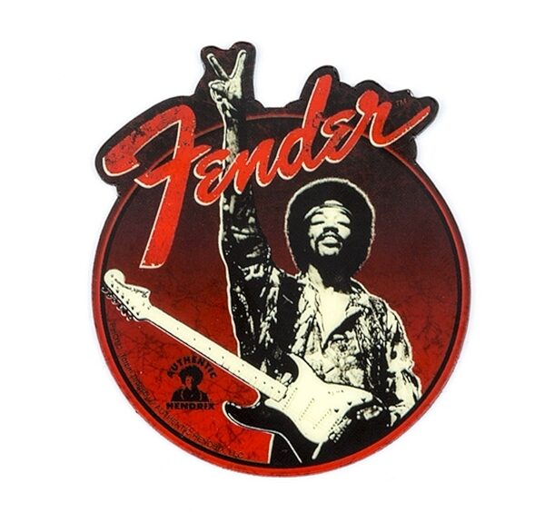 Fender Jimi Hendrix Peace Sign Magnet, Main