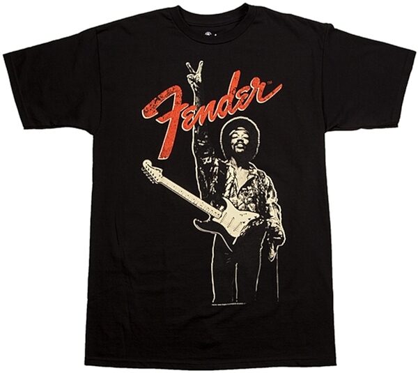 Fender Hendrix Peace Sign T-Shirt, Main