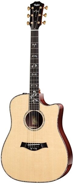 Taylor 910ce Dreadnought Cutaway Acoustic-Electric Guitar, Main