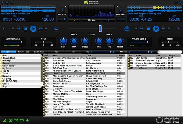 Digital 1 Audio Aria Audio Video Karaoke Software, Screenshot 1