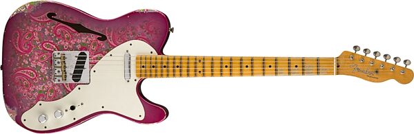 Fender Custom Shop Limited Edition '50s Telecaster Thinline Relic Electric Guitar (with Case), Action Position Back