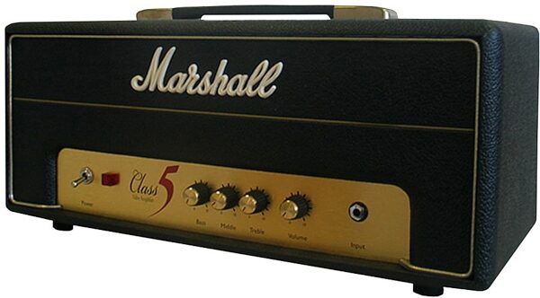 Marshall Class5 Guitar Amplifier Head (5 Watts), Angle