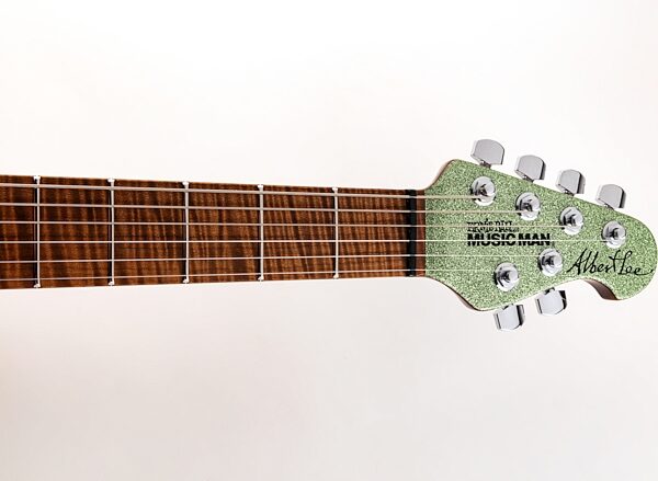 Ernie Ball Music Man Albert Lee HSS BFR Electric Guitar (with Case), Main Neck