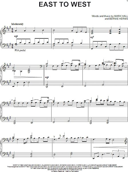East To West - Piano Solo, New, Main