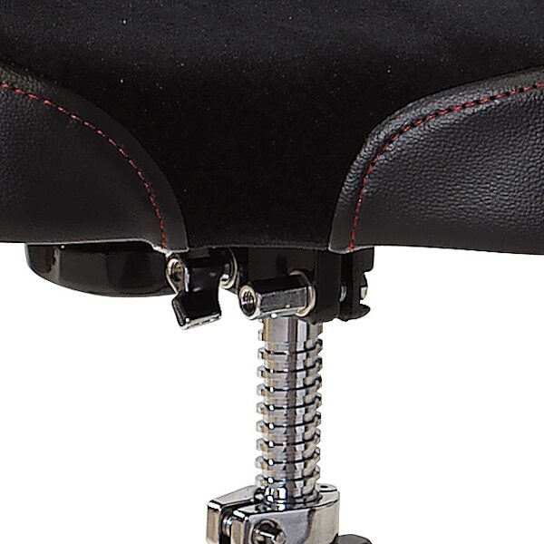 Gibraltar 9608MB Motorcycle-Top Double-Braced Drum Throne, with Back Rest, New, Detail 3